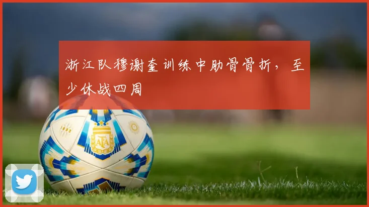 浙江队穆谢奎训练中肋骨骨折,至少休战四周